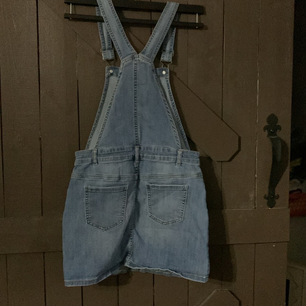 There Abouts- slightly used girls overalls skirt - Picture 4 of 5